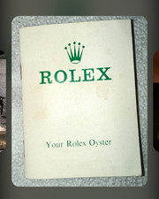 Rolex Oyster Manual Service Instructions & Guarantee Booklet picture