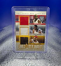 Fleer/SkyBox 2002-03 Hot Shots All-Stars Game-Worn Iverson/Carter/McGrady /25 picture