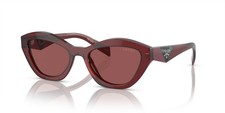 NEW Prada A02S Sunglasses 18O80B Red 100% AUTHENTIC picture