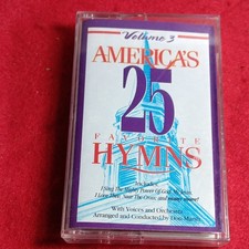 Brentwood Records America's 25 Favorite Hymns Vol 3 Cassette 1997 1143-X picture