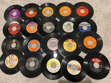 Lot Of 20 Soul R&B Northern Soul 45s Vintage 45 RPM Records Lot. Not graded. picture
