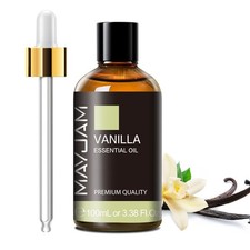 MAYJAM 100 mL Vanilla Essential Oil 100% Pure Natural Aromatherapy Oil Skin Hair picture