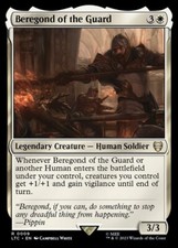 Beregond of the Guard 0009 Non Foil Rare Lord of the Rings Commander MTG NM picture