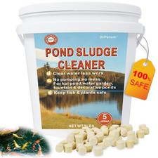 Natural Muck Sludge Tablets for Ponds & Lakes Controls Odor, Safe for Fish picture