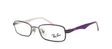 NEW RAY BAN RB 1027 PURPLE AUTHENTIC EYEGLASSES 45-16-125 picture