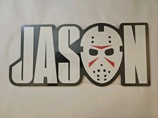 Universal Studios Halloween Horror Nights 2025 Jason Voorhees Wooden Sign picture