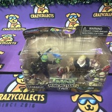 2007 Playmates, TMNT Mini Mutants 2-Pack: Leonardo & Hun, Brand New picture