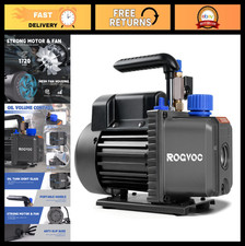 3.5 CFM Rotary Vane Vacuum Pump 110V 1/4 HP for HVAC, AC Recharge R12 R22 R134a picture