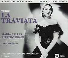 Verdi / Callas,Maria - Verdi: La Traviata (1958 Lisboa Live) [New SACD] Bonus Tr picture