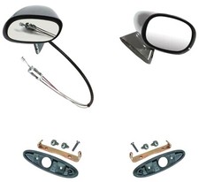 OER L/H Remote Bullet and R/H Bullet Mirror Set 1970-1972 GTO LeMans 442 Cutlass picture