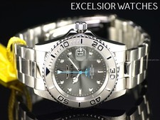Rare New Invicta 42mm Men's 200m Pro Diver NH35A Automatic Gray Dial SS Watch picture