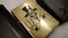 NOS Rare Vintage Insane Clown Posse ZIPPO Ringmaster Brass ICP Never Used picture