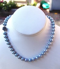Akoya Saltwater Blue Pearls Vintage  picture