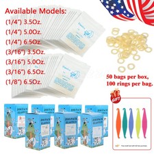 5000 Pcs Dental Orthodontic Rubber Bands Elastics Latex Braces 3.5/4.5/6.5 OZ picture