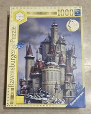 Ravensburger Beauty & the Beast Puzzle Disney Castle Belle 1000 Pc Damaged Box picture
