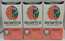 Neuriva Brain Health Original, Memory Focus Concentration, 150ct 3x50ct, 12/2026 picture