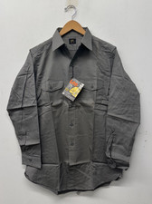 ( 1 ) Deadstock  Lee Work Shirt L/S, Black Tag, 1960's  Size 15, W-44 picture