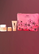 Clinique Moisture Surge Hydrating Set: All About Eyes, Overnight Mask, Bag picture