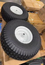 2-Pack 20x8.00-8 Lawn Mower Tire Wheel, 4 Ply Tubeless, Open Box picture