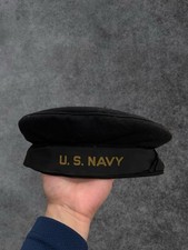 U.S. Navy Sailor Hat / Cap. Vintage. World War II. WWII. Naval Cap. 1940s. picture