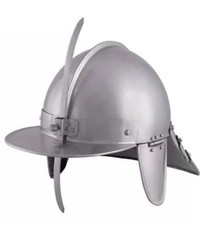 Medieval Hussar Armor Helmet Medieval Steel Replica Helmet picture