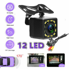 170° Reverse Camera 12 LED Car Waterproof Rear View Parking Camera Night Vision picture