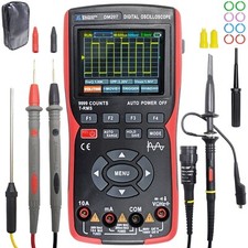 Handheld 2-in-1 Oscilloscope Multimeter, Backlit Color Screen, 10 MHz, True RMS picture