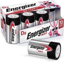 (8 PACK) Energizer MAX D Alkaline Batteries picture