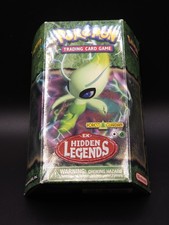 Dark Celebi EX Hidden Legends Forest Guardian Theme Deck Opened Incl Cards/Coin picture