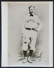1874 Albert G Spalding Boston Red Sox Sporting Goods MLB 8x10 Photograph picture