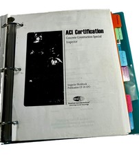 ACI CP–20: Concrete Construction Special Inspector Reference Package Binder picture