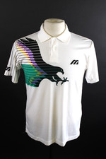 Vintage 1980s Mizuno Ivan Lendl Eagle Tennis Polo Shirt Mens Size Medium picture