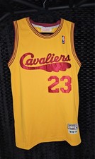 Lebron James Cleveland Cavaliers Retro Mitchell & Ness Hardwood Classics Jersey picture