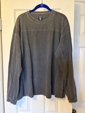 Kuhl Kommando Shirt Mens L Gray Crewneck Wildfibre Long Sleeve picture