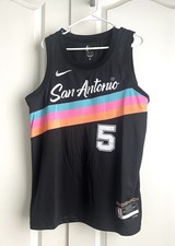 Stephon Castle San Antonio Spurs Nike City Edition 25-26 Jersey-Adult Large🔥 picture