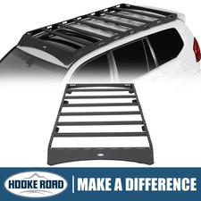 Hooke Road Black Steel Roof Rack Cargo Basket Carrier for 2003-2009 Lexus GX470 picture