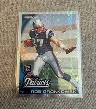 2010 Topps Chrome Rob Gronkowski #C112 (RC) Refractor (Read Description) picture