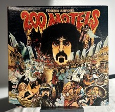 FRANK ZAPPA 200 Motels 1971 PROMO 2 LP Vinyl 1st Press UAS-9956 NM/EX picture