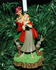 Sleeping Beauty, Aurora, Forest Animals Sketchbook Christmas Ornament picture