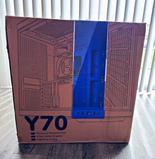 HYTE Y70 ATX Mid Tower Case White Tempered Glass USB-C Front Ports picture