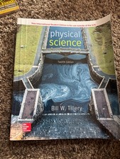 Physical Science B. Tillery With Access Code 12th Edition Loose-leaf- picture