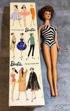 Vintage Barbie BROWNETTE bubble cut with original box picture