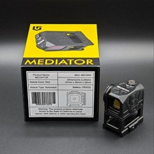 Gideon Optics Mediator 3MOA Multi-Reticle Red Dot Sight 1x16mm Closed Emitter picture
