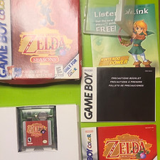Nintendo The Legend of Zelda: Oracle of Seasons GBC Box Manual NTSC-U/C 2001 picture