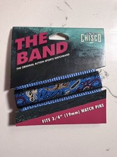90s dead stock The Band Chisco Nylon Sports Wrap Watch Band Vintage 90’s Y2K picture