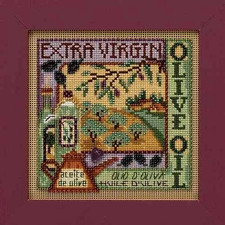 MILL HILL Buttons Beads Kit Cross Stitch OLIVE OIL MH14-9205 Ceramic Button picture