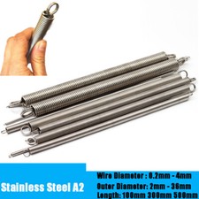 Stainless Steel Double Coil Tensile Spring Tension Extension Springs Long Spring picture