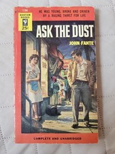ASK THE DUST 1954 FIRST PRINTING Bantam Vintage Paperback John Fante Pulp picture