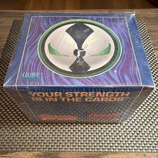 Spawn Power Cardz 1995 Box SEALED - 36 Booster Packs Caliber Trading Cards picture
