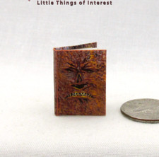 Necronomicon Ex-Mortis BOOK OF THE DEAD 1:12 Scale Miniature Illustrated Book picture